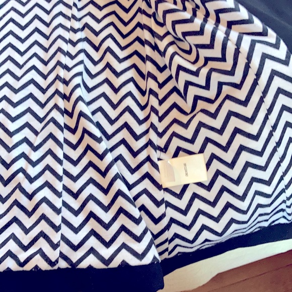 Black 3/4 ruching sleeve jacket M - Picture 4 of 9